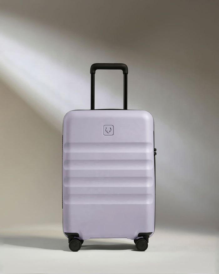 a suitcase with wheels and handle