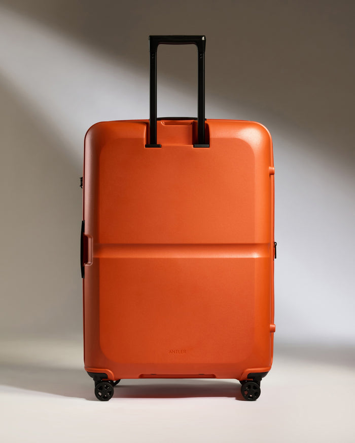 a suitcase with wheels on it