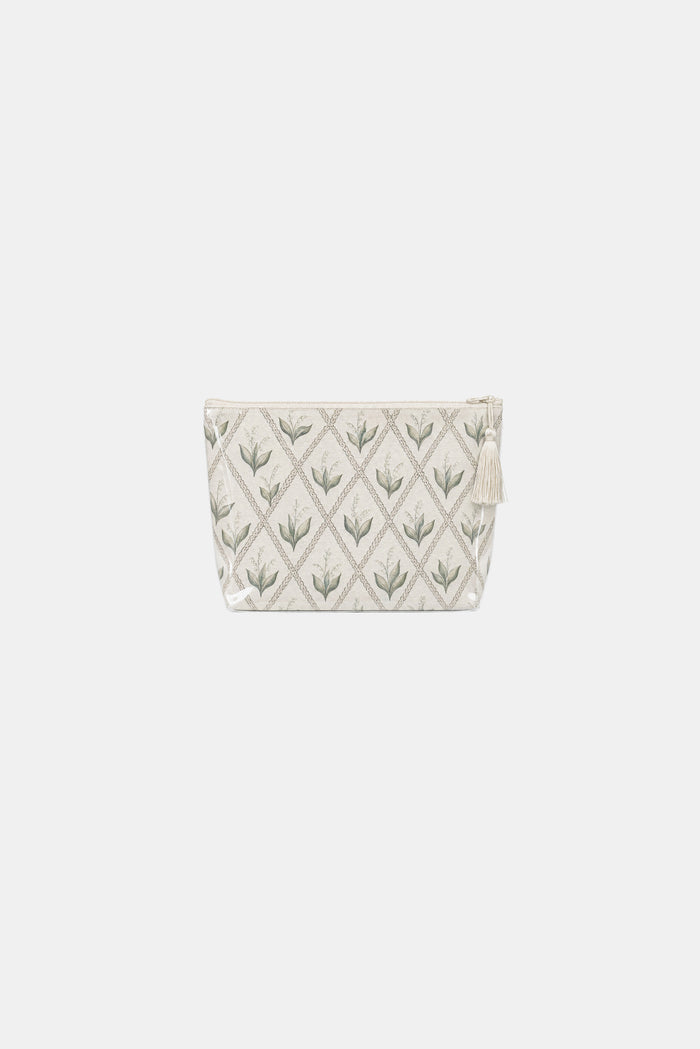 Lily of the Valley Makeup Bag - Lily of the Valley