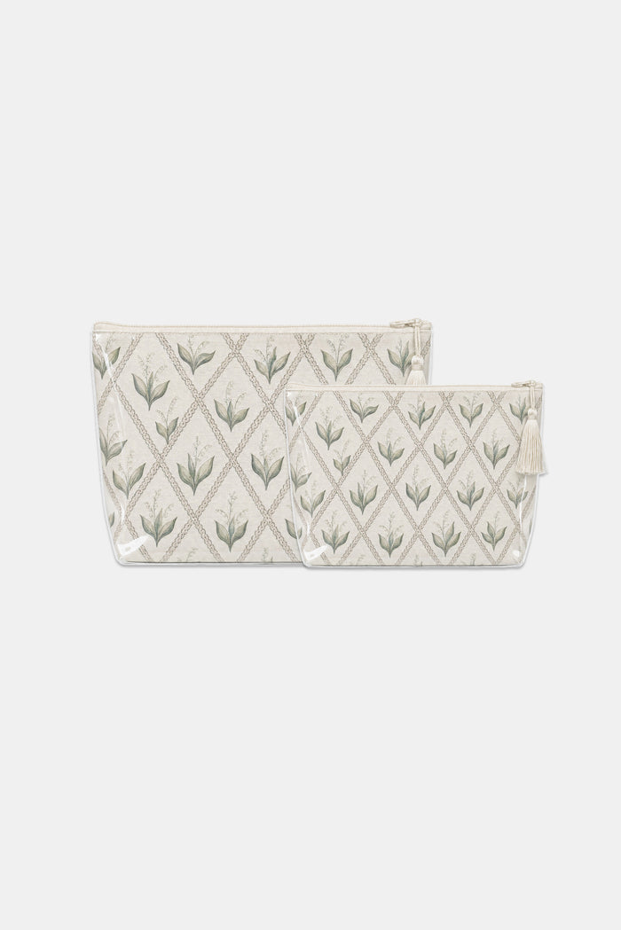 Lily of the Valley Makeup Bag - Lily of the Valley