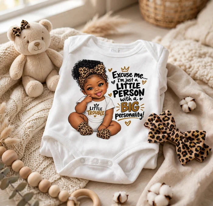 Little Miss Sassy™ | Cute NYC Baby Bodysuit