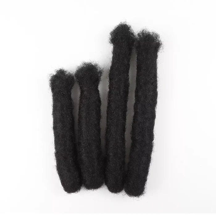 Locsoflove Handmade 3cm/4cm Human Hair Wick Locs Dreadlocks Freadlocks Extension Wholesale Factory Price