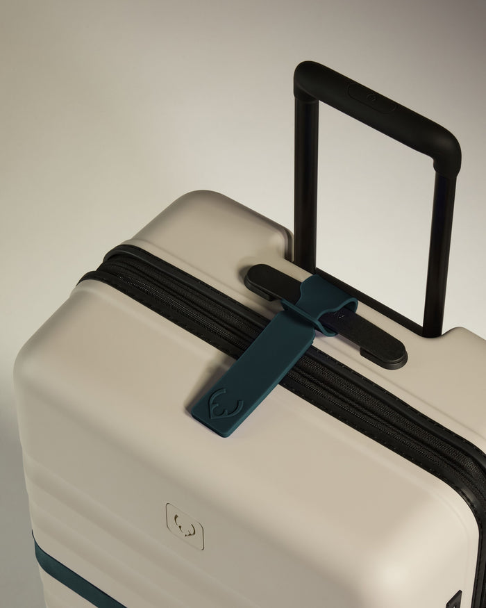 a luggage with a handle