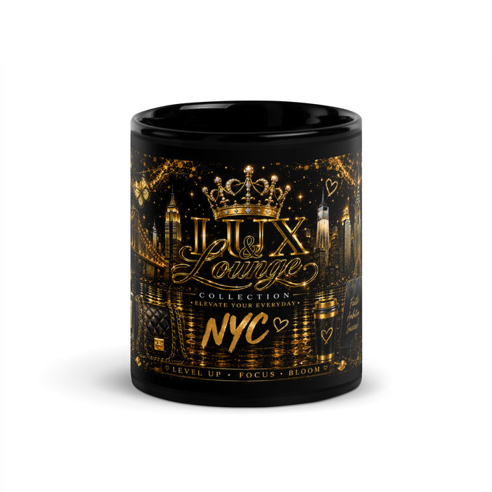 Lux & Lounge Signature NYC coffee mug — product view 2