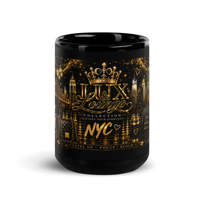 Lux & Lounge Signature NYC coffee mug — product view 5