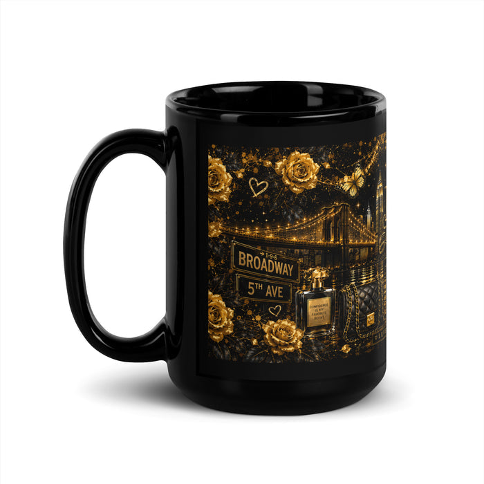 Lux & Lounge Signature NYC coffee mug — product view 6