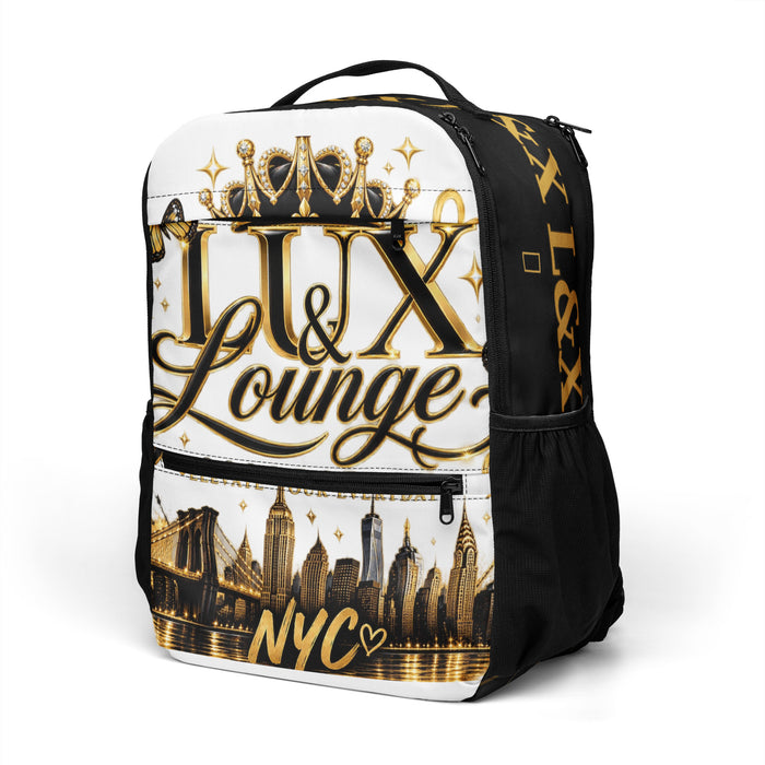 Lux & Lounge Utility Backpack — everyday travel and carry product view 4