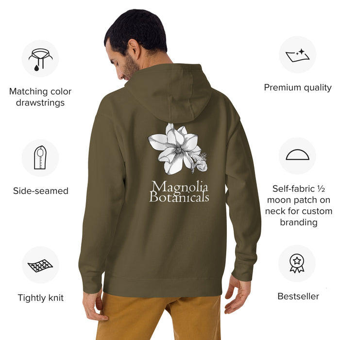 Magnolia Botanicals Cotton Hoodie Hooded Sweatshirt