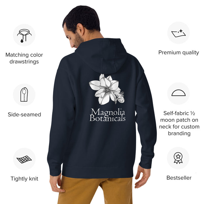 Magnolia Botanicals Cotton Hoodie Hooded Sweatshirt