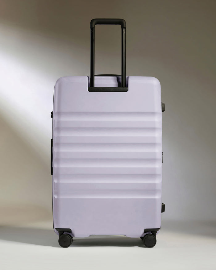 a close up of a luggage