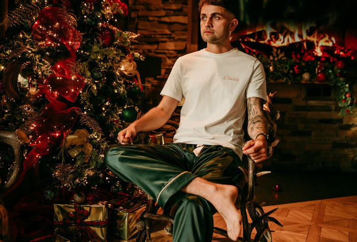 Mens Emerald Pearl Pyjamas