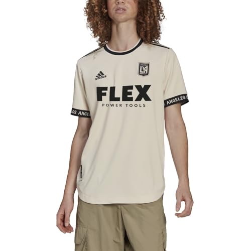 Adidas Mens Los Angeles Football Club Lafc A Jsy Au Short Sleeve Jersey, MLS