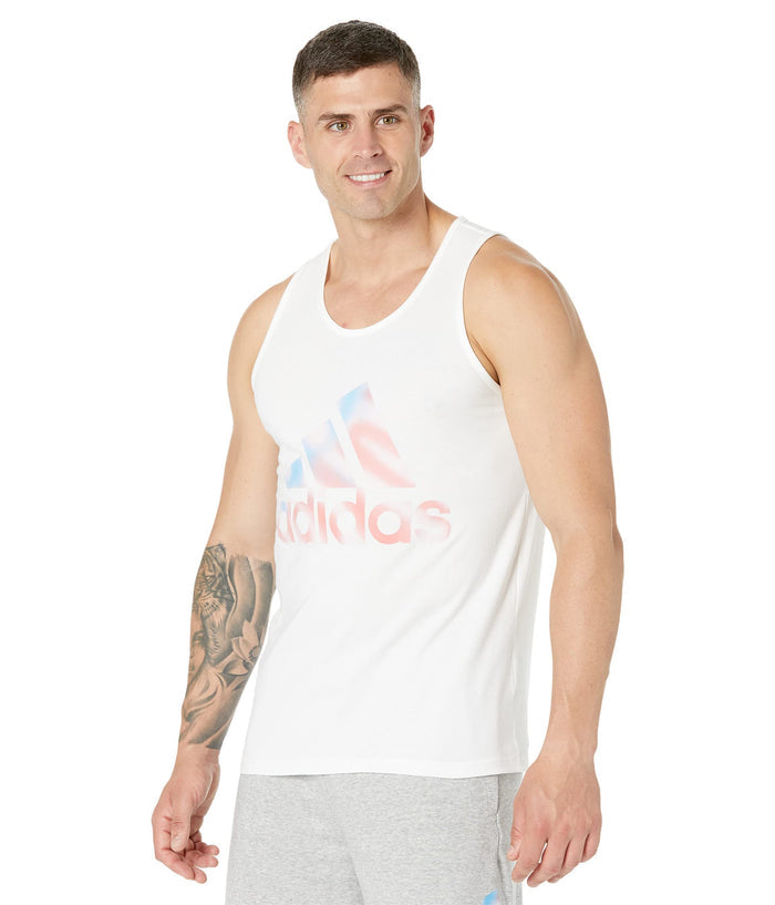 Adidas Mens M Amer G Tk Tank Top White