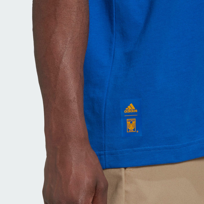 Adidas Mens Tuanl Dna Grtee Short Sleeve Graphic Tee, Blue