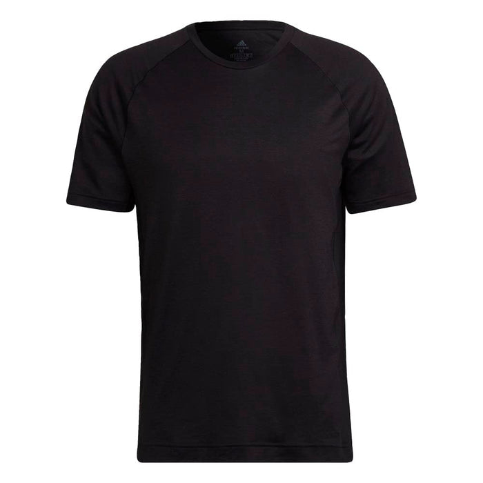 Adidas Mens Yoga Tee Short Sleeve T-Shirt, Quicri