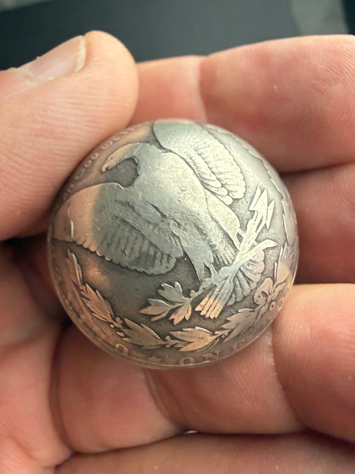 Morgan Coin Ball by Ron Davies