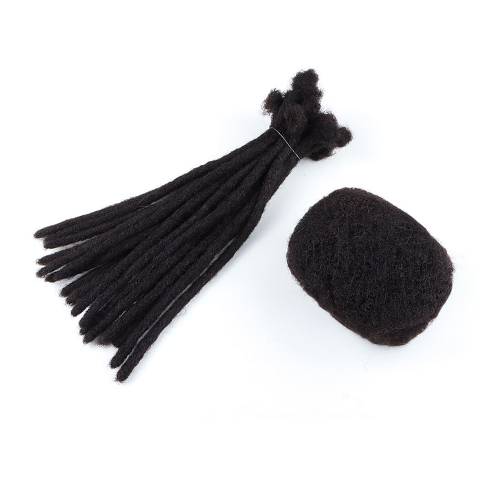 Natural Hair Extension Bulk | Natural Black