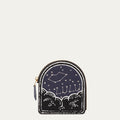 Small coin purse with star design and 'Lulu' text on a white background
