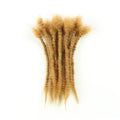 New Arrivals Human Hair Soft Textured Curly Ends Handmade Dreadlock Extensions