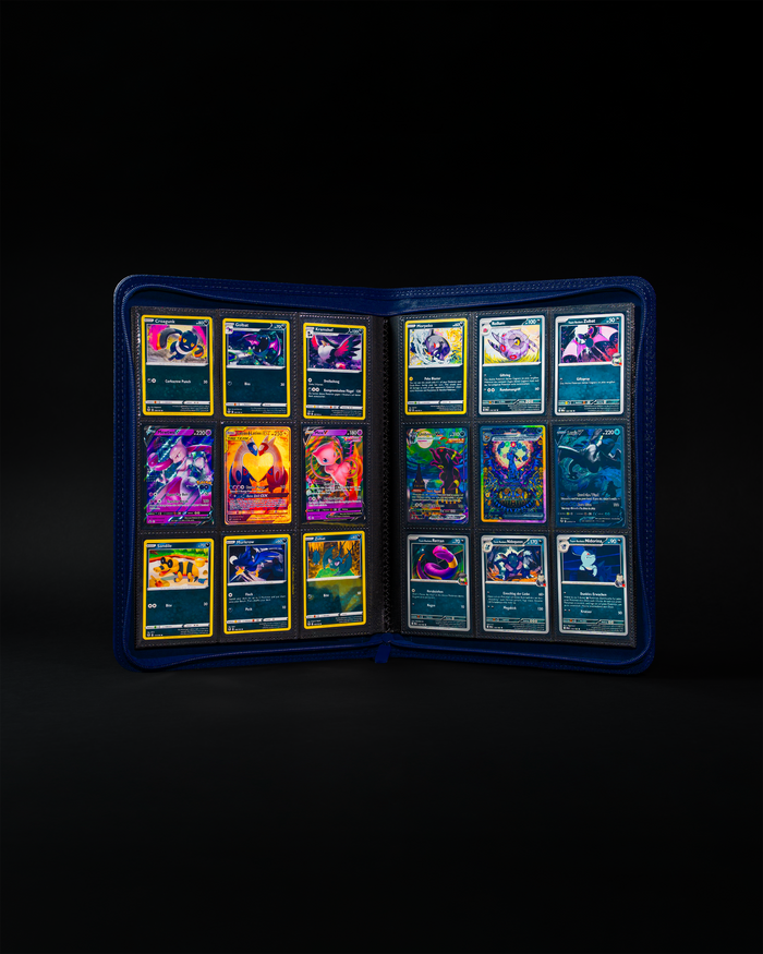 Night Blossom - 9-Pocket Trading Card Binder - sleevechief