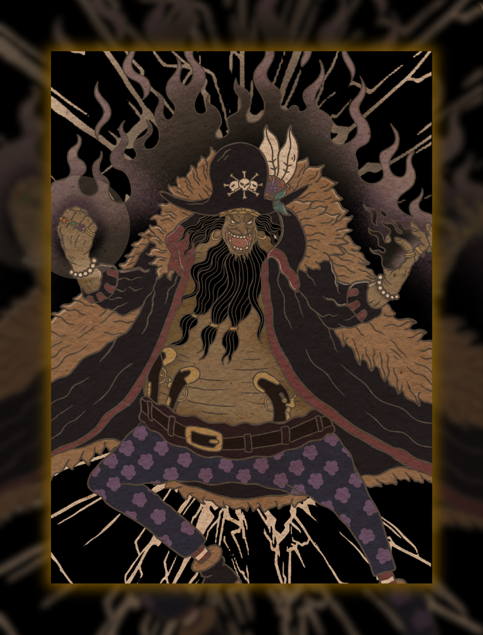 Old Japan Blackbeard Card Sleeves (70) - sleevechief