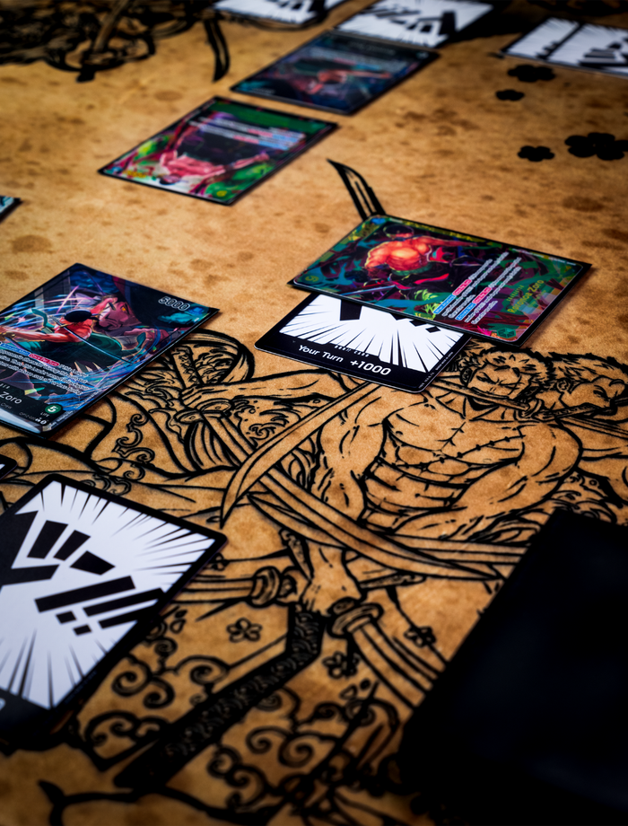 Old Japan Pirate Hunter 2-Player Cloth Playmat - sleevechief