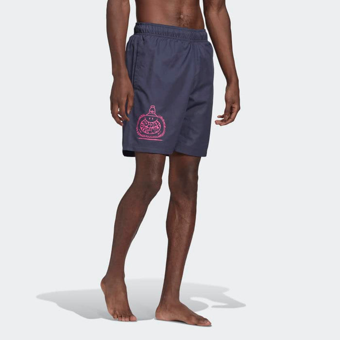 adidas Originals x Kevin Lyons Swim Shorts Men's, Blue