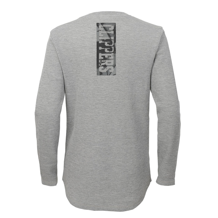 Outerstuff NBA Boys LA Clippers Black Out Long Sleeve Waffle Knit