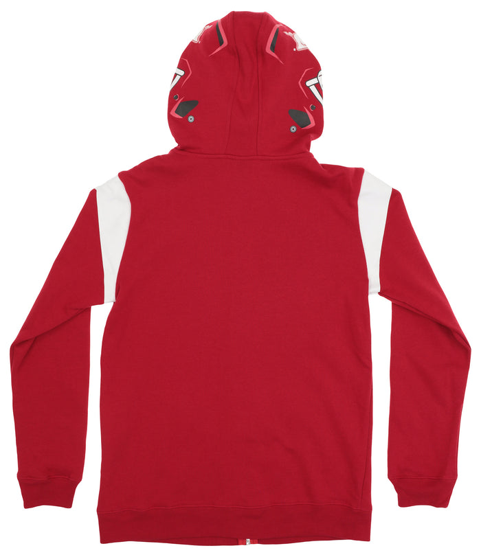 Outerstuff NCAA Boys Youth Full Zip Fleece Helmet Hoodie, Arkansas Razorbacks