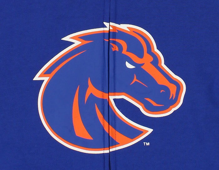 Outerstuff NCAA Boys Youth Full Zip Fleece Helmet Hoodie, Boise State Broncos