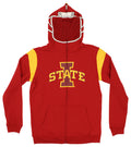 Outerstuff NCAA Boys Youth Full Zip Fleece Helmet Hoodie, Iowa State Cyclones