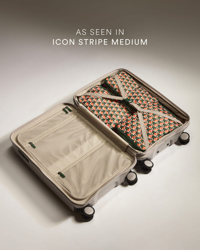 Antler Luggage -  Monogram Packing Cubes Multi- Set of 4 - Packing Cube - 4 Pk Packing Cubes Multi Colour Set of 4 | Travel Accessories | Packing Organiser