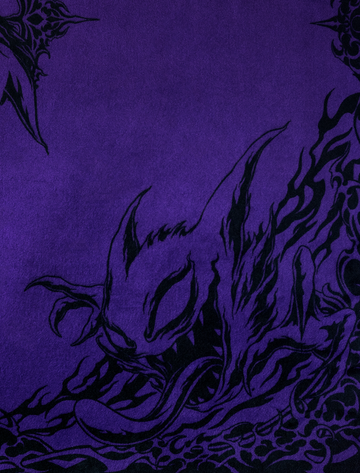 Purple Evil - 2-Player Cloth Playmat - sleevechief