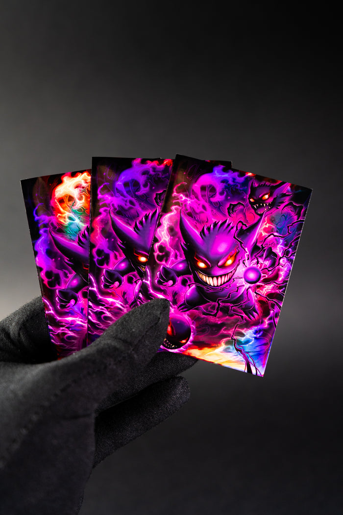 Purple Evil - Holo Sleeves (70 PCS) - sleevechief