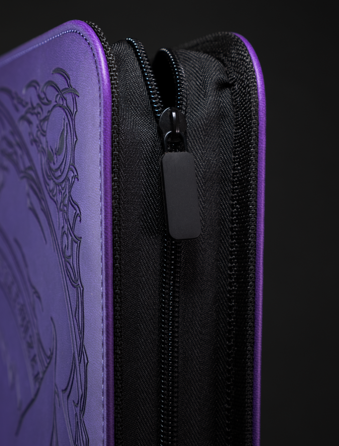 Purple Evil - Toploader Trading Card Binder - sleevechief