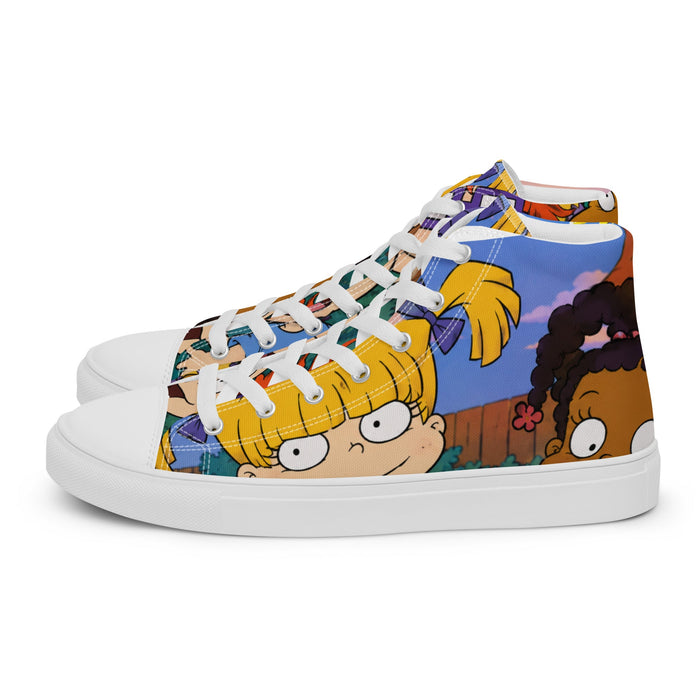 Rugrats high-top sneakers front view