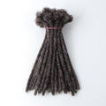 Salt And Pepper Color Cheap Dread Hair Extension
