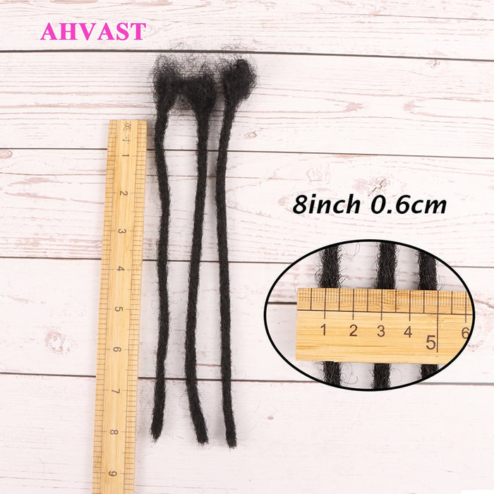 Salt And Pepper Color Cheap Dread Hair Extension