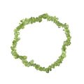 Peridot tumblechip bracelet