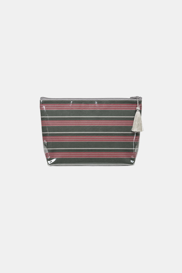 Shell & Sail Makeup Bag - Friday Stripe