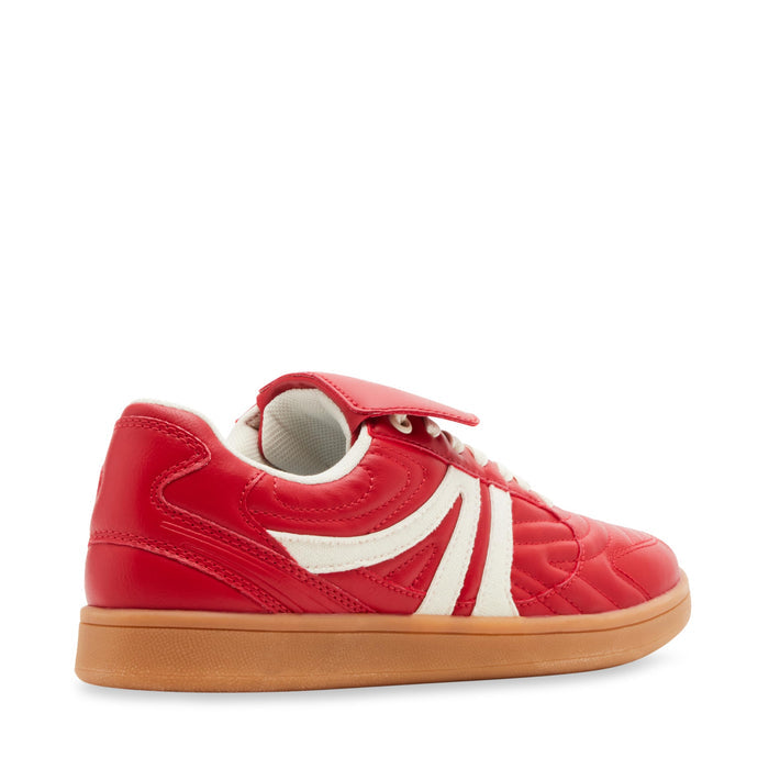 Steve Madden Women's Madrid Sneaker Red Multi