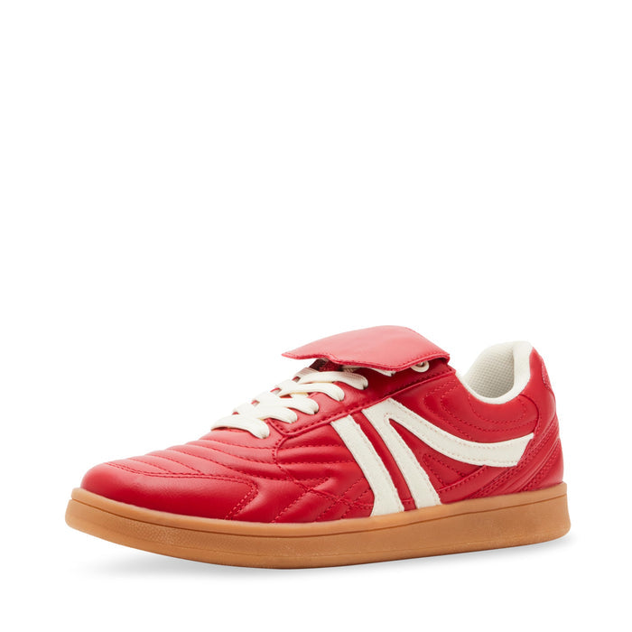 Steve Madden Women's Madrid Sneaker Red Multi
