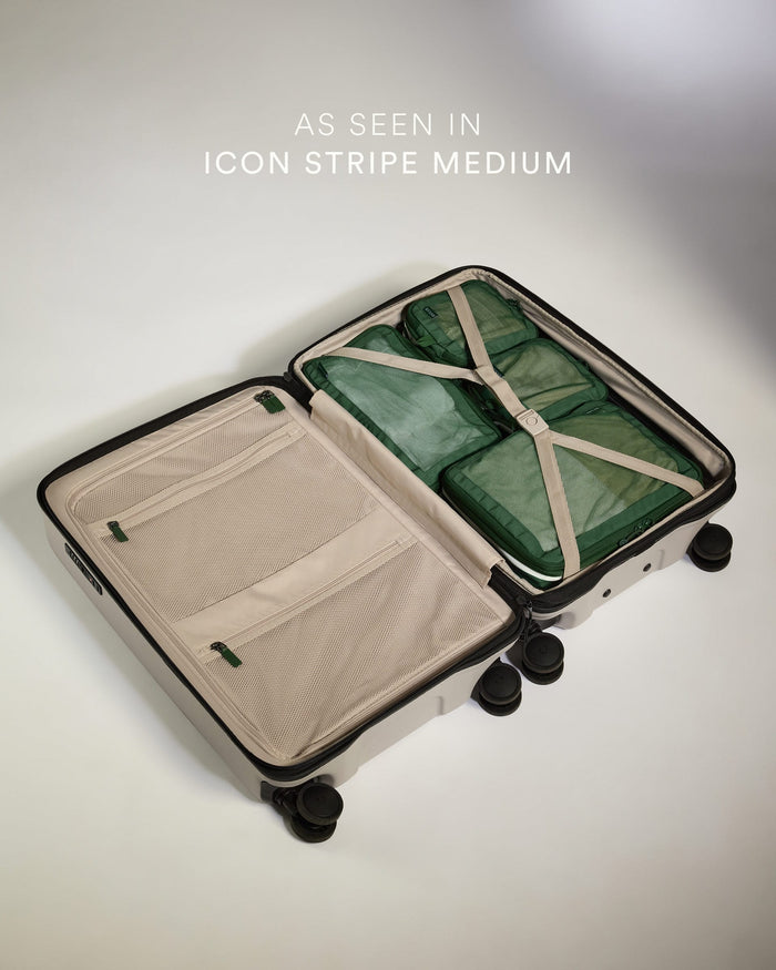 Antler Luggage -  Holiday Edit Packing Cubes 4 Pk Green - Packing Cube | 4 Pk Holiday Edit Packing Cubes 4 Pk Green