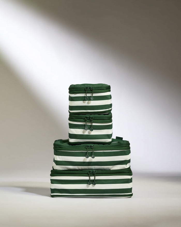 Antler Luggage -  Holiday Edit Packing Cubes 4 Pk Green - Packing Cube | 4 Pk Holiday Edit Packing Cubes 4 Pk Green