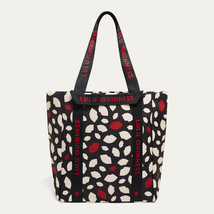 STRIPED & FLURRY OF KISSES TOTE SET