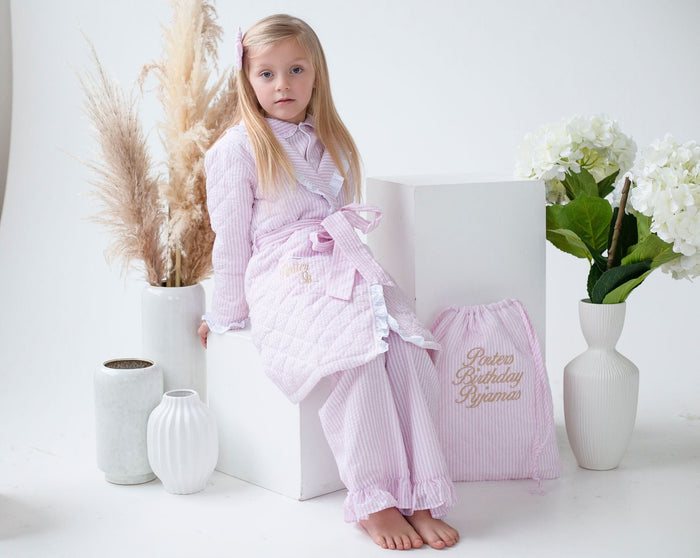 Sweet Dreams Personalised Quilted Pyjama Bag