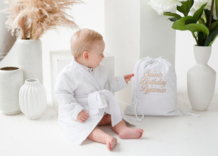 Sweet Dreams Personalised Quilted Pyjama Bag