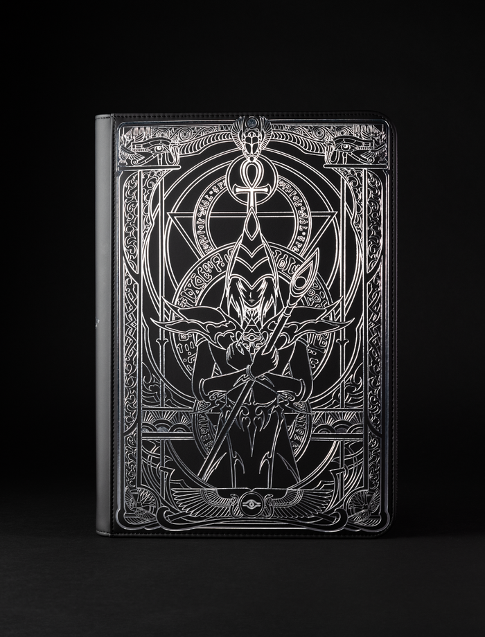 The Darkest Magician 9-Pocket Trading Card Binder - sleevechief