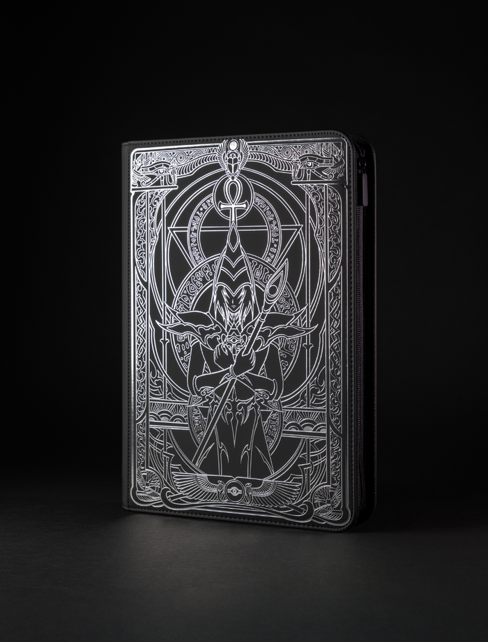 The Darkest Magician 9-Pocket Trading Card Binder - sleevechief
