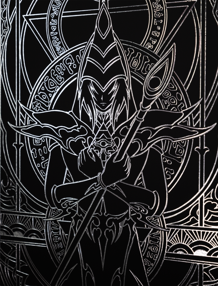 The Darkest Magician 9-Pocket Trading Card Binder - sleevechief